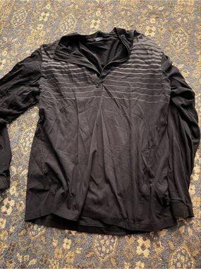 Levelwear Black Half-Zip Pullover Jacket